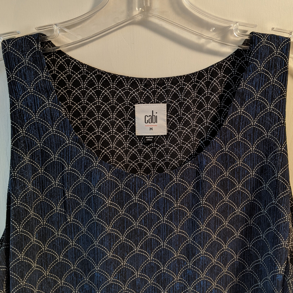 Cabi Scallop Top